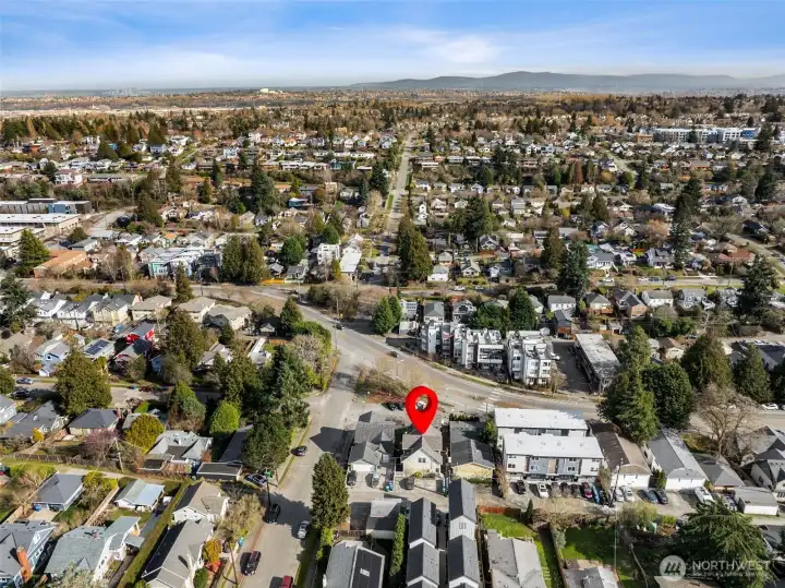 Dedicated parking right outside of unit. Ample off street parking for guests.