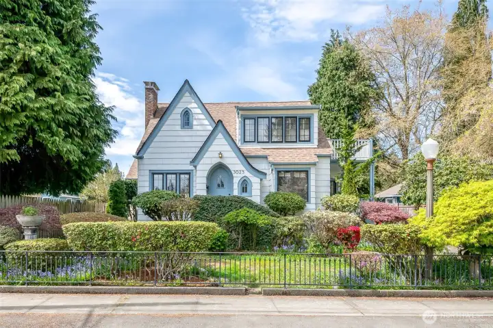 Welcome to this Storybook Tudor and Carriage House at 3025 Maringo Rd SE, Olympia!