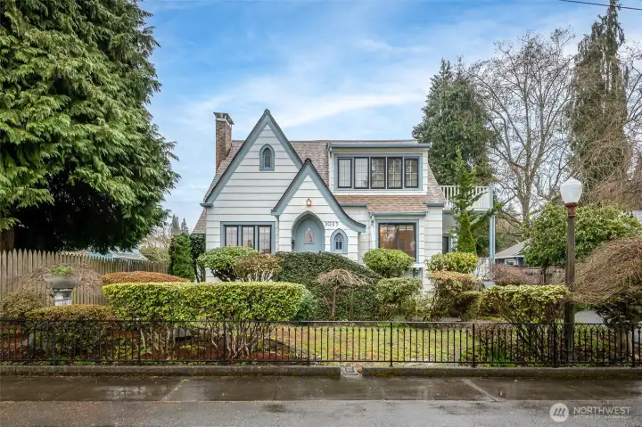 Welcome to this Storybook Tudor and Carriage House at 3025 Maringo Rd SE, Olympia!