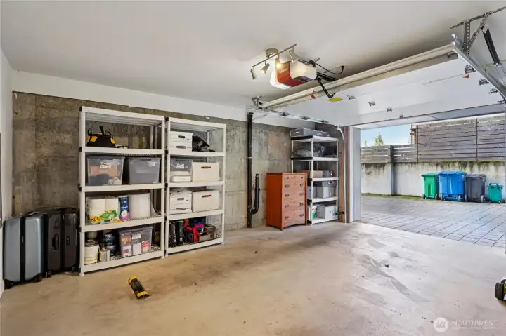 Don't miss the private garage!