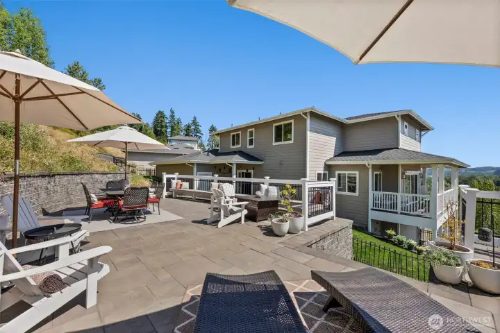 Relax and take in the scenery of the expansive valley views.