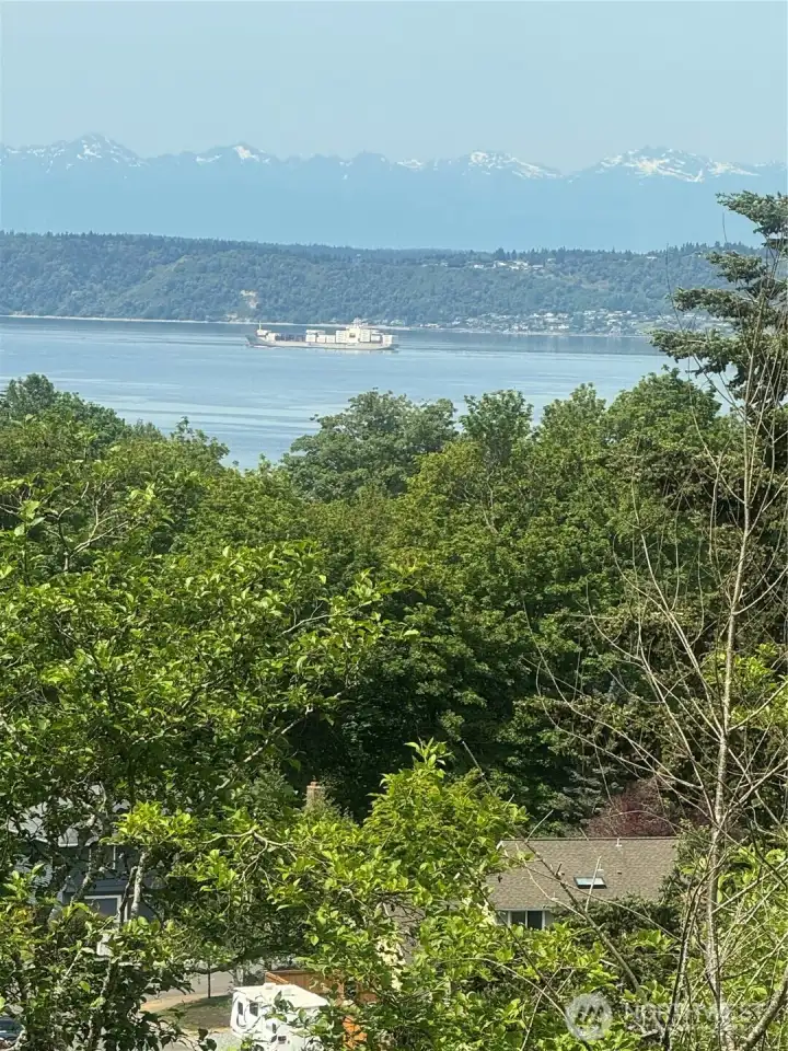 Sit and watch the ships pass by!