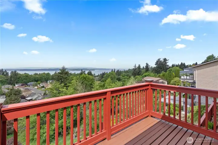 Coffee outside your bedroom sounds magnificent