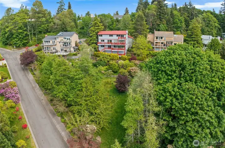Nestled on a huge lot, your own lot protects your view and privacy