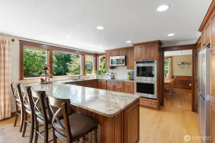 Look at all the Counter Space. Granite Tops Look at all the Counter Space. Granite Tops
