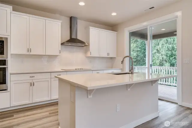 Photo not from actual home.