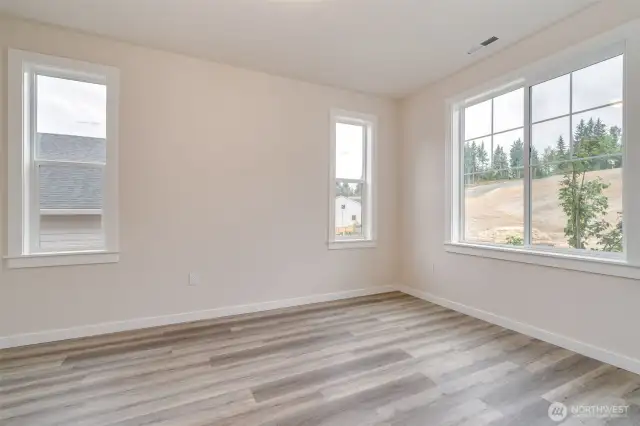 Photo not of actual home. Office/den