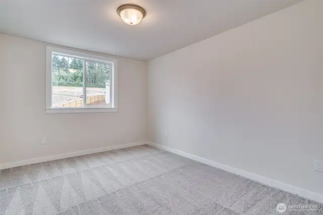 Photo not from actual home. Bedroom #4