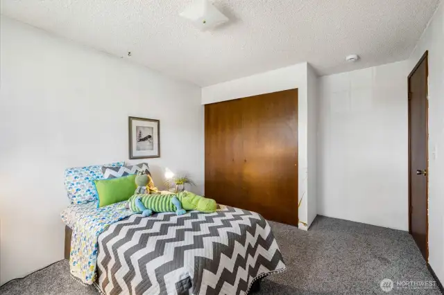 Spacious closet space is a nice feature of this home!