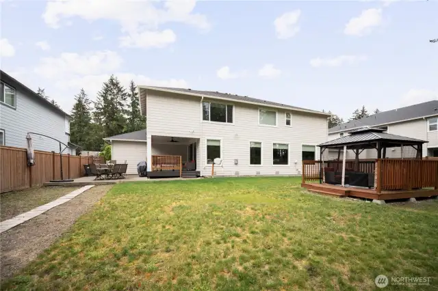 Oversized yard