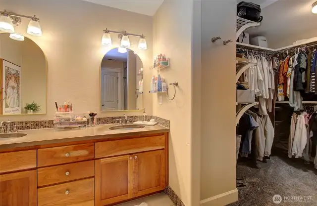 Attached bathroom