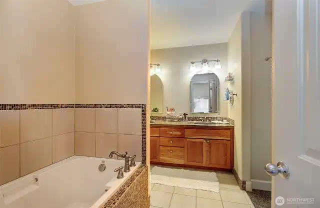 Attached bathroom
