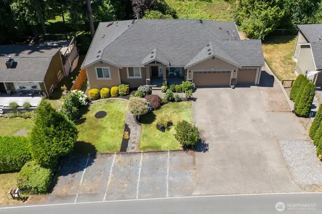 Front view with Lots of Parking