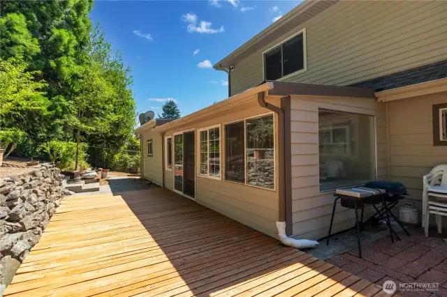 Back deck