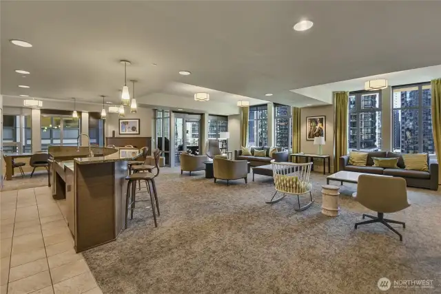 esidents’ lounge and party room at 9th floor of the Cosmopolitan