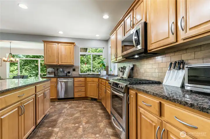 Stainless appliances