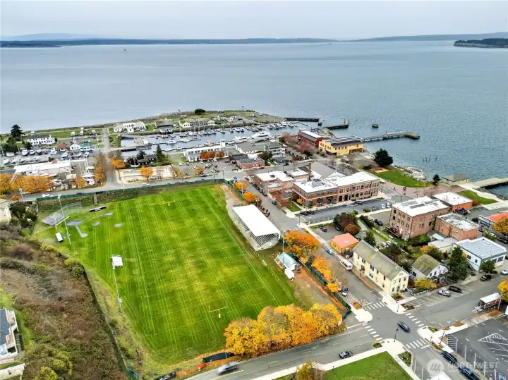 Point Hudson, Maritime center and more all just over the hill.