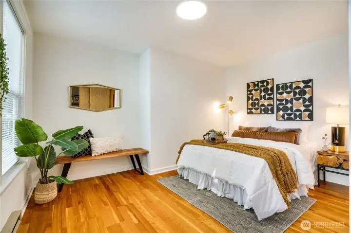 Bedroom on the main floor