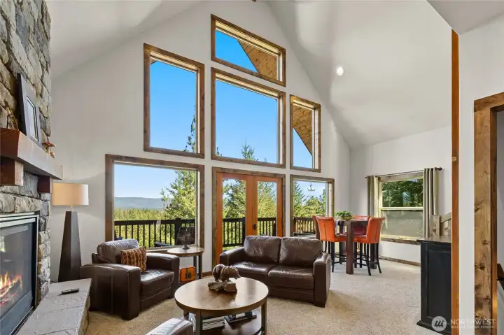 The windows are incredible and are the star of the show!