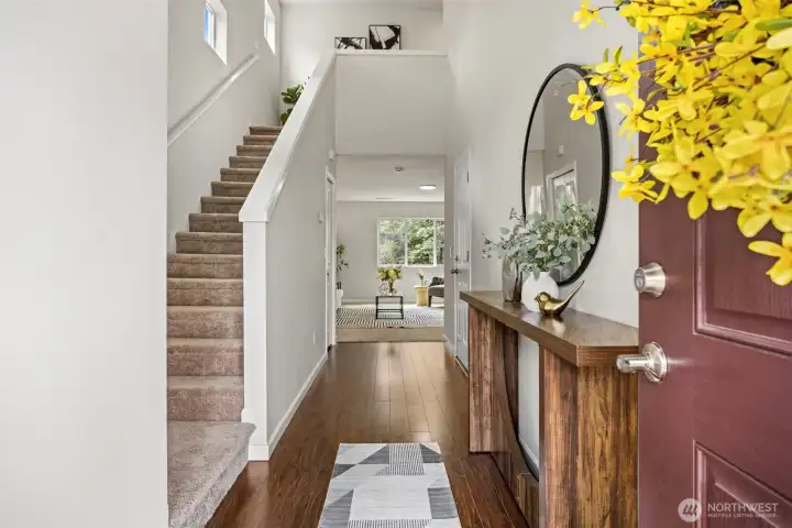 Sophistication greets you at the door