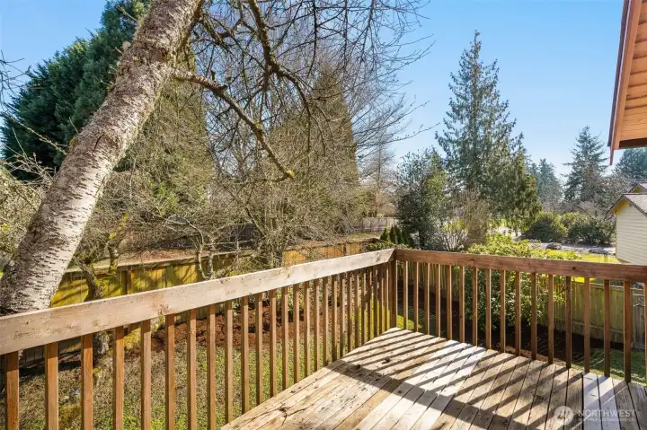 Master Bedroom Deck
