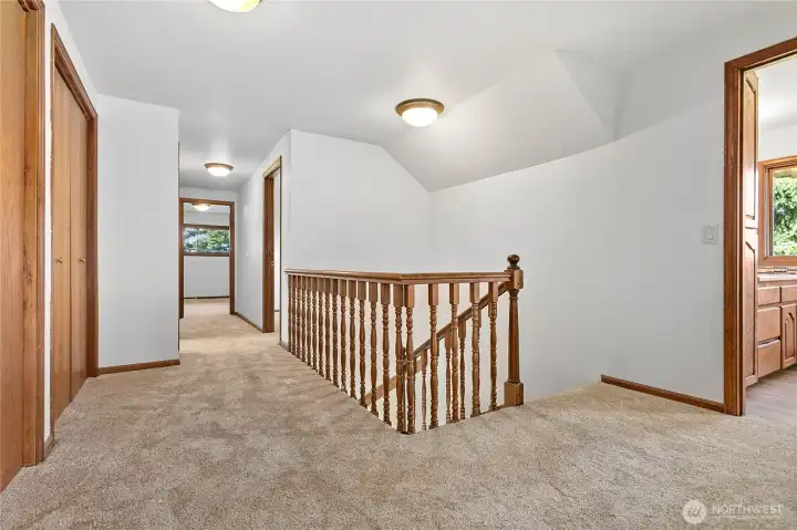 Upstairs landing