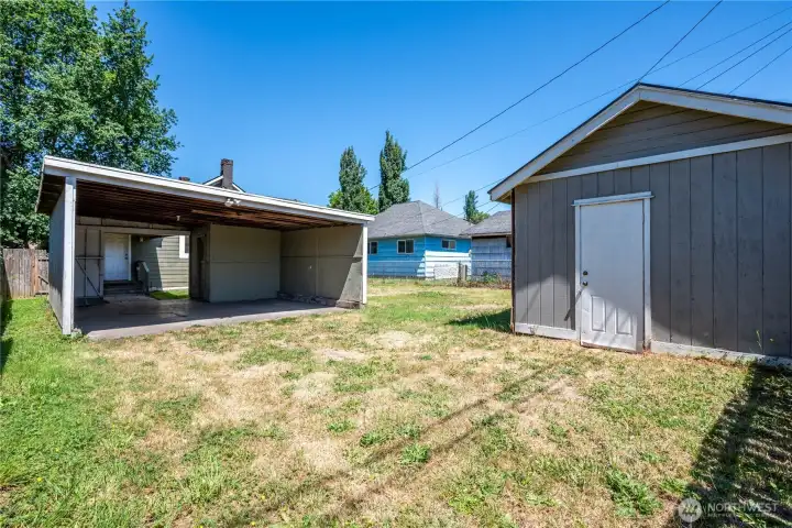 Carport/Tool Shed