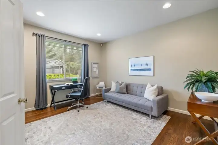 Large office.