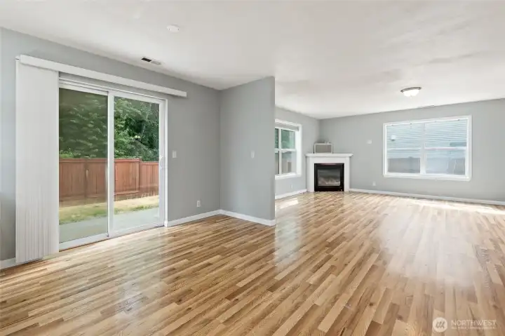 Natural lighting + Natural views!