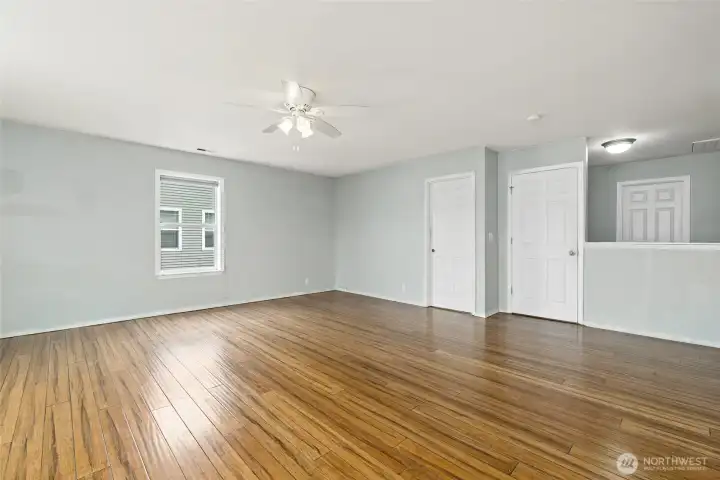 Upstairs loft