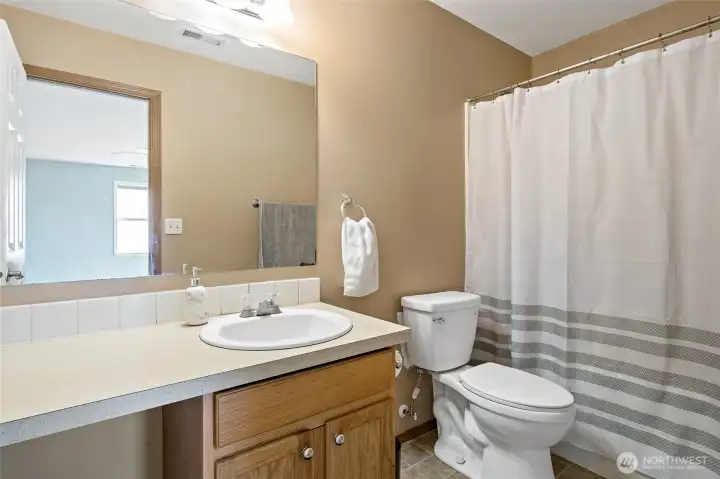 Upstairs Full bath