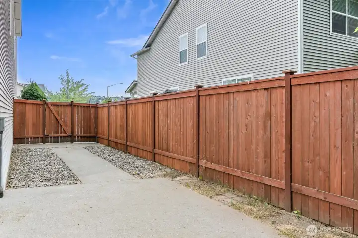 Gated Backyard