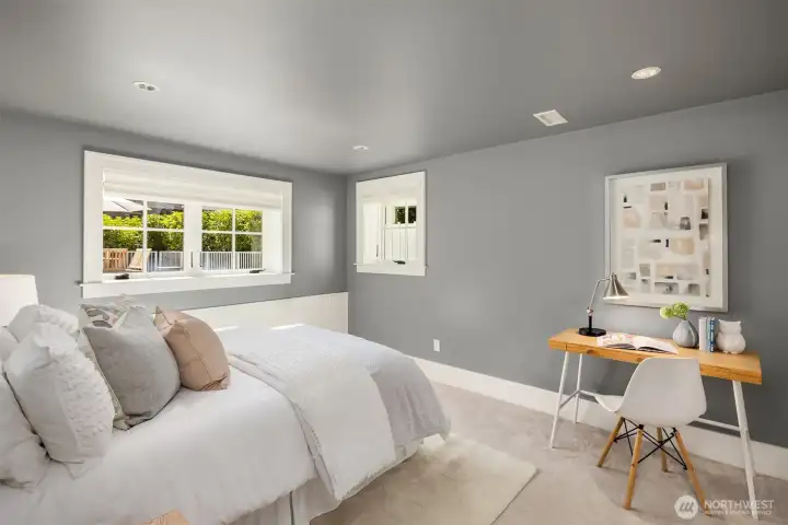 Second lower level bedroom Second lower level bedroom