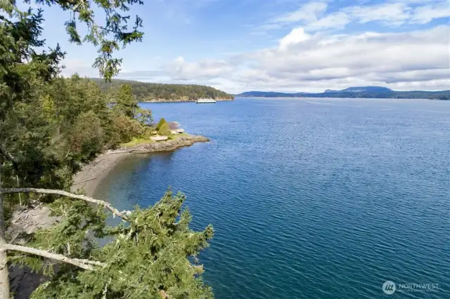 Views east and north