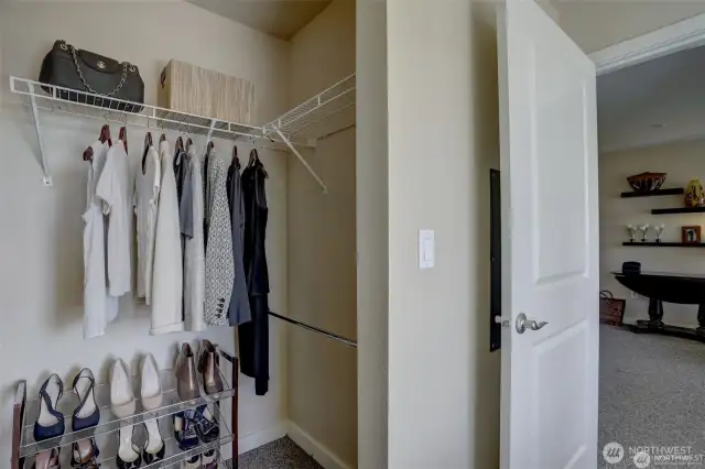Large bedroom closet