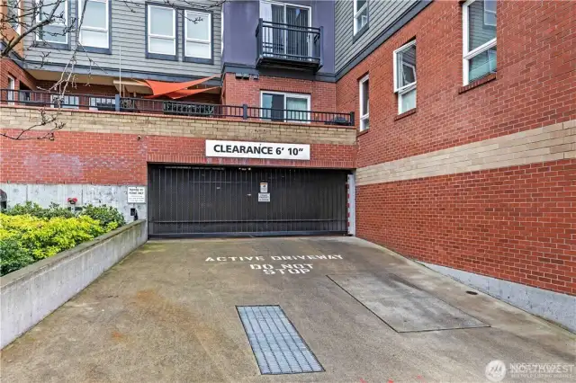 Private secure garage