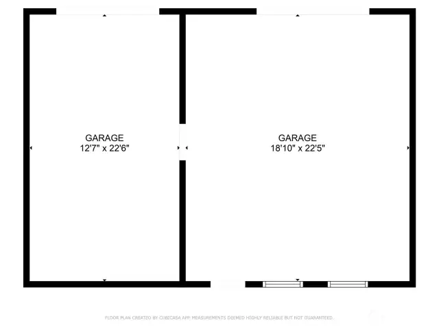 Detached Garage Floorplan