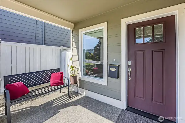 Enjoy coffee with lake view on the porch! Smart internet and security systems, smart lock and garage door opener.