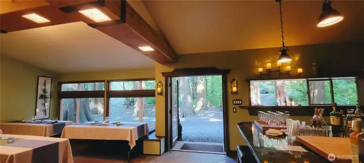 Cedar House with large gathering space...