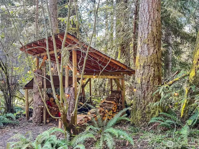 Full woodshed!