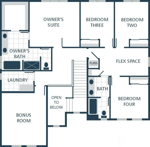 Photographs are for illustrative purposes only. Features, finishes, interior/exterior colors, landscaping and floorplan shown may vary from actual homes built.