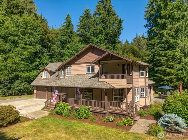 Welcome to Flaming Geyser Estates at 36434 249th Ave SE, Enumclaw, WA 98022, an exclusive 4-bed estate on a gated 4.72-acre park-like setting.
