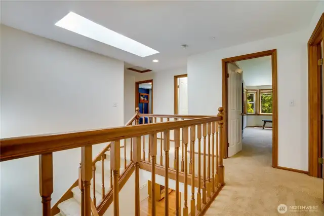 Spacious upstairs landing.