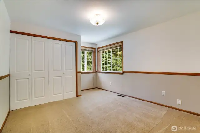 Upstairs bedroom.