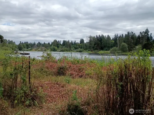 Looks like a river front farm when the Springs rush underneath and other times a peaceful still lake.