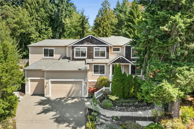 This charming 3,335 sf home has room for everyone with 4 bedrooms plus two home offices. Situated on a roomy .30 acre lot, in a quiet cul-de-sac, this home has a 3-car garage and ample driveway parking too.