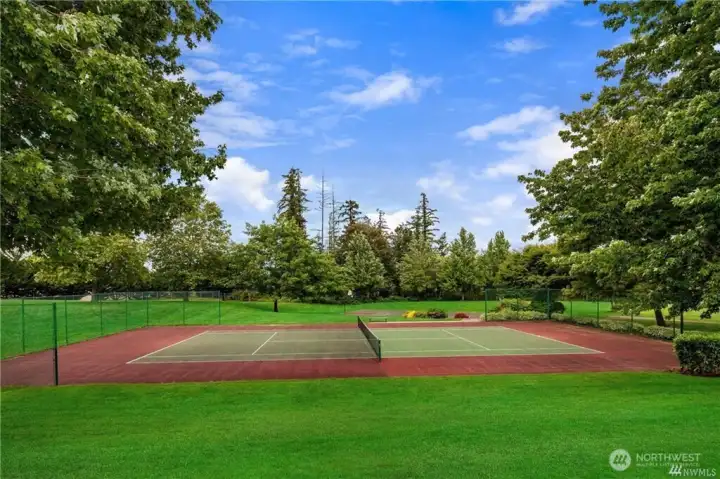 Serve up some fun on the community tennis courts - perfect for staying active, enjoying friendly matches, or unwinding in the fresh air.