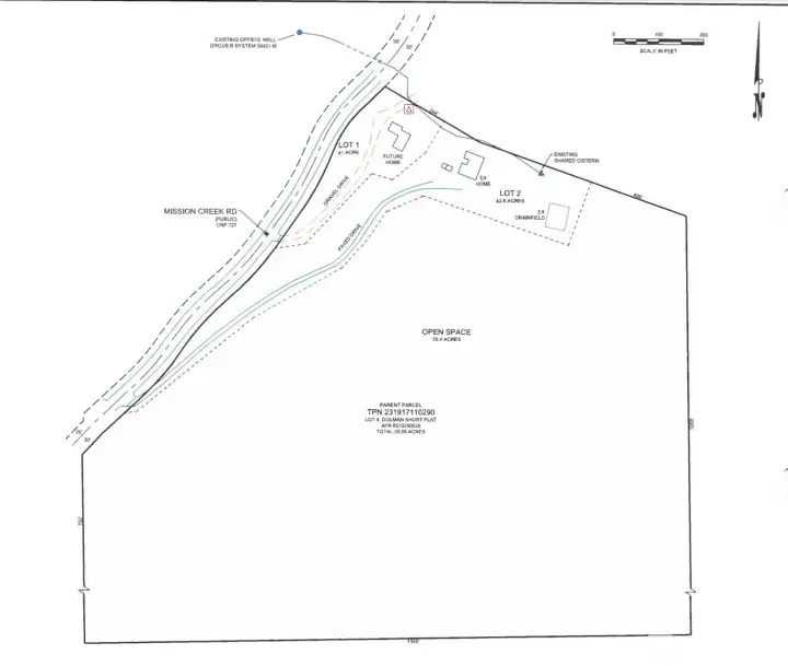 Lot split in progress, both vacant lot and lot with home are available.