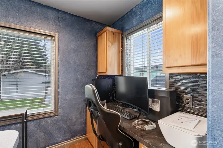 Workspace Area off Kitchen
