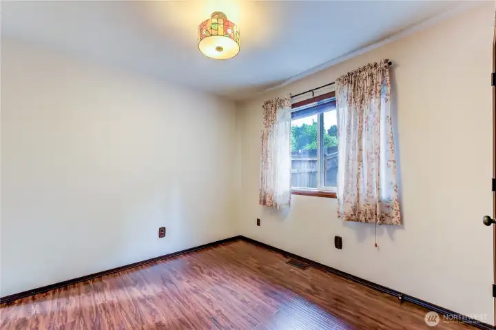 Office with closet off kitchen. Could be an additional bedroom